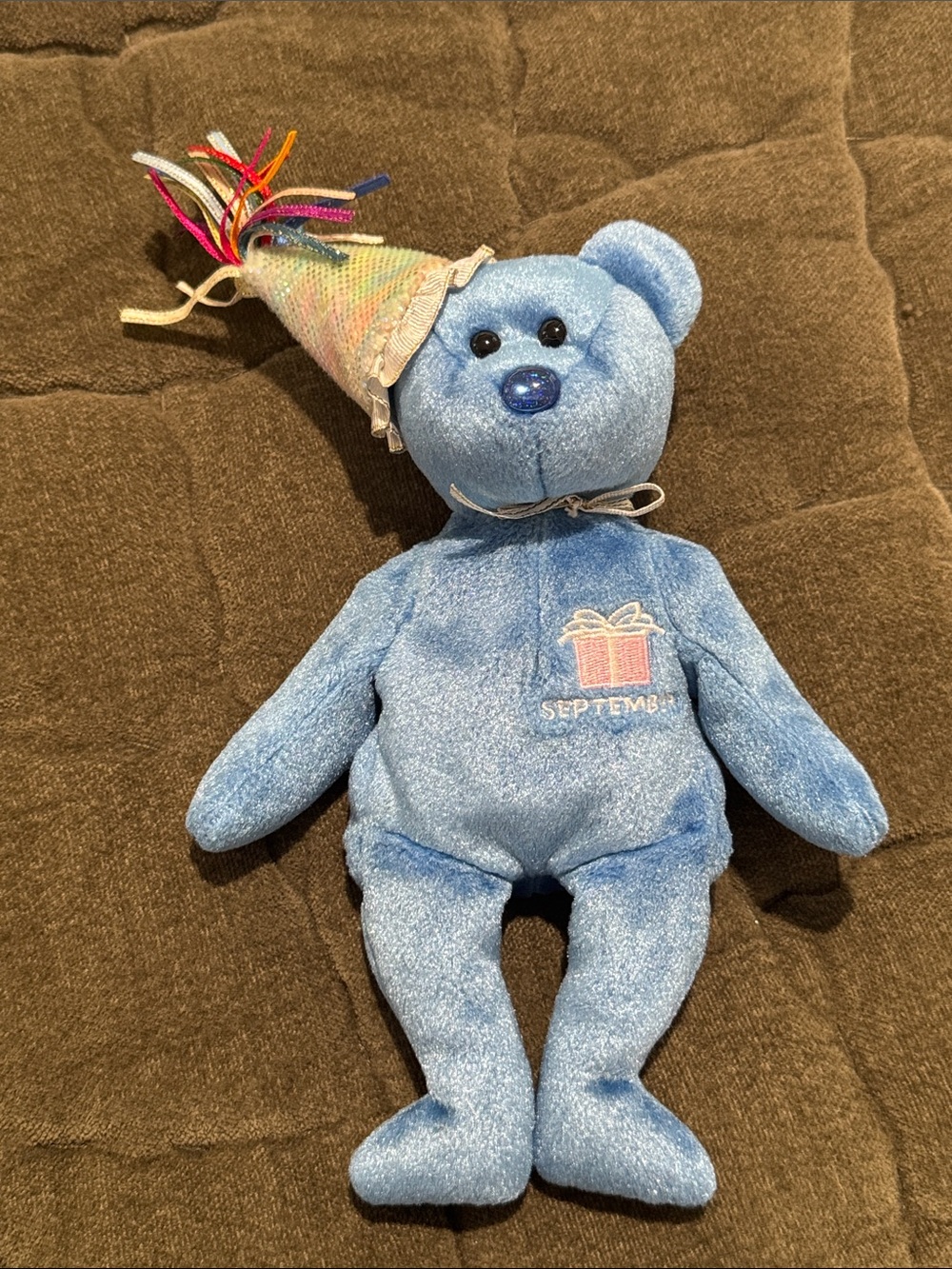 Ty Birthday Bear with 'September' Tag